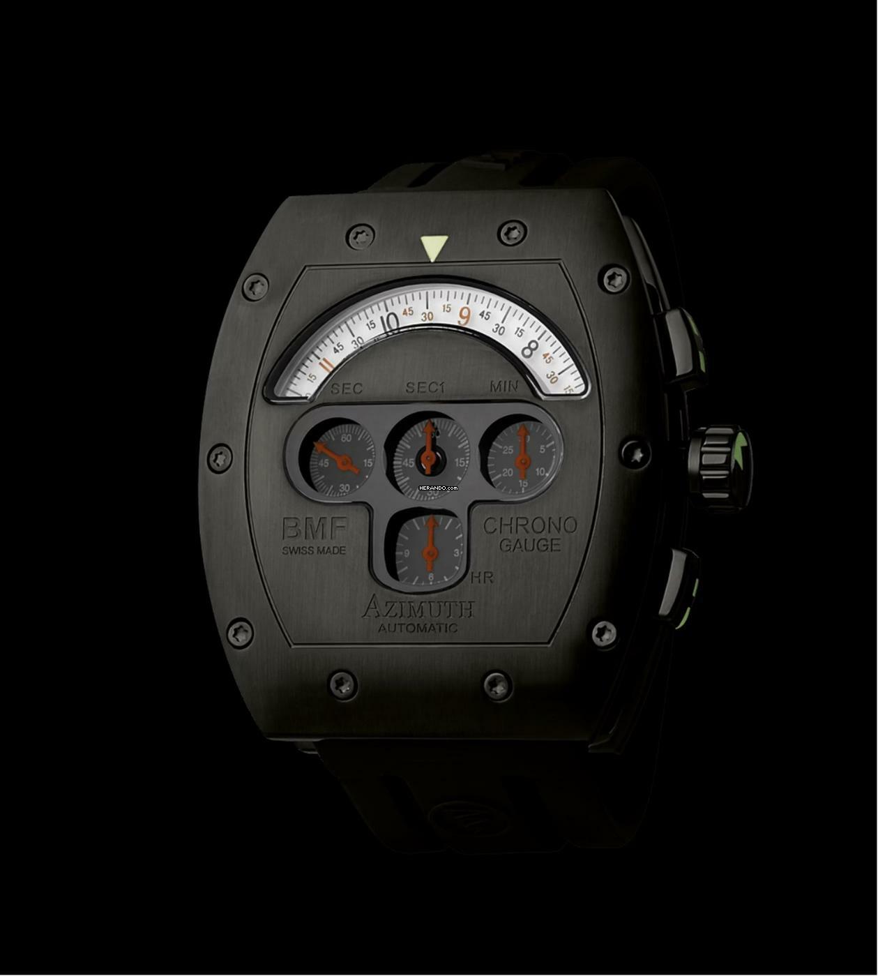 Azimuth Chrono Gauge BMF Black PVD (2Varianten möglich)