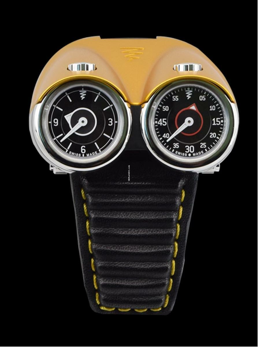 Azimuth Twin Turbo Yellow Aluminium Bonnet