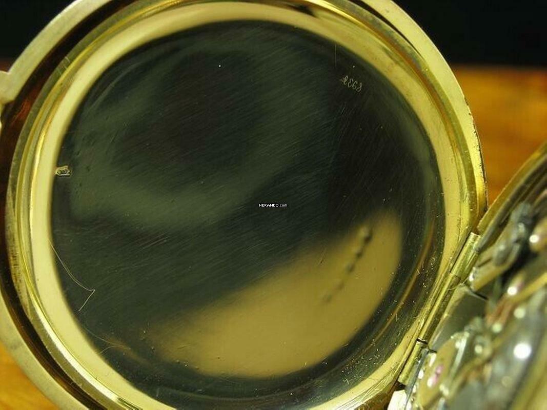 Thumbnail von 14kt 585 Gold Savonette Sprungdeckel Taschenuhr Viertel-repetition </h1>