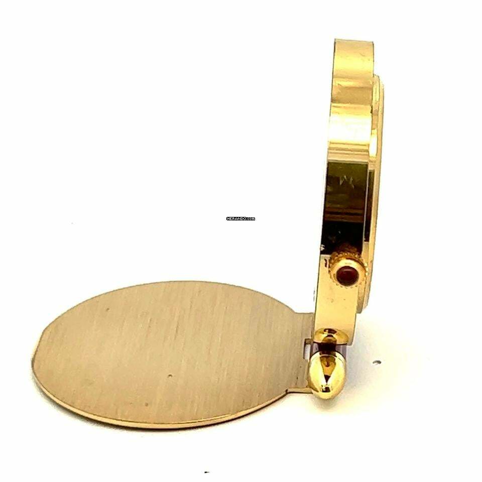 Thumbnail von Cartier Quartz 53mm 18K Yellow Gold Clock Watch </h1>