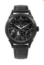 Thumbnail von Pequignet Rue Royale Saphir Montre Royale Saphir Grey Black Night white ( 4 Varianten )