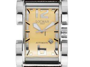 Thumbnail von Locman Latin Lover Italy Latin Lover Stahl Automatik Armband Leder 51x30mm Ref.R500 Vintage Bj.2005 Box wie Neu