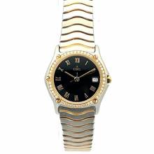Thumbnail von Ebel Wave Quartz 27mm 2 Tone Factory Diamond Watch </h1>
