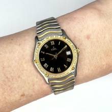 Thumbnail von Ebel Wave Quartz 27mm 2 Tone Factory Diamond Watch </h1>