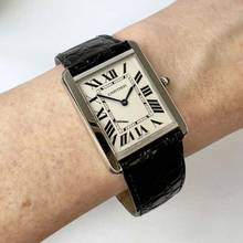 Thumbnail von Cartier Tank Solo Quartz 27mm Steel Watch </h1>