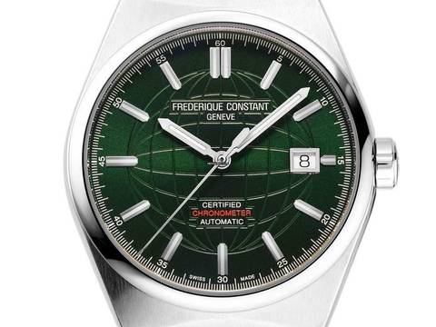  Frederique Constant Highlife Stahl Automatik Chronometer Armband Stahl 39mm Ref.FC-303G3NH6B Box&Pap. Full Set Neu 