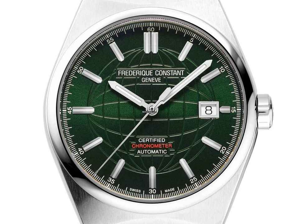  Frederique Constant Highlife Stahl Automatik Chronometer Armband Stahl 39mm Ref.FC-303G3NH6B Box&Pap. Full Set Neu 