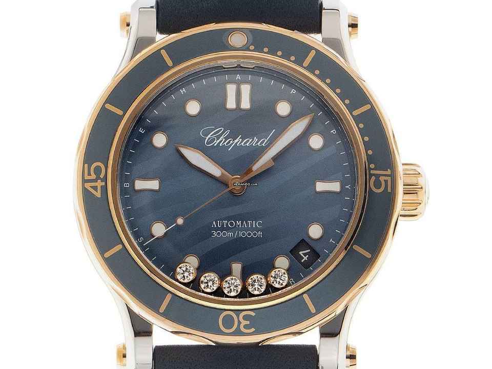  Chopard Happy Ocean Ref.278587-6001 2023 Full Set Ungetragen 