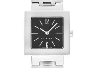 Thumbnail von Bulgari Quadrato Ref.SQ22SS 2001 wie Neu Vintage