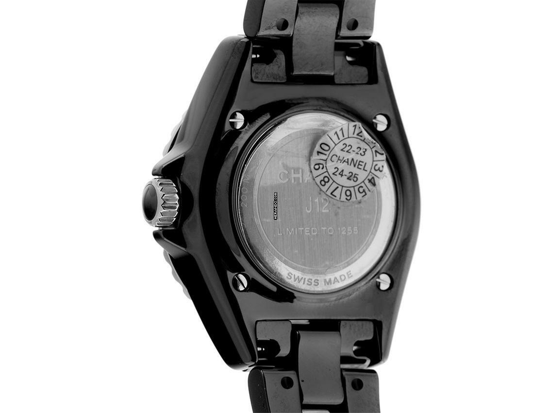 Thumbnail von Chanel J12 Keramik Black Ref.H7121 2023 Full Set Ungetragen