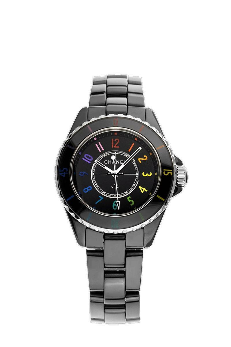 Thumbnail von Chanel J12 Keramik Black Ref.H7121 2023 Full Set Ungetragen