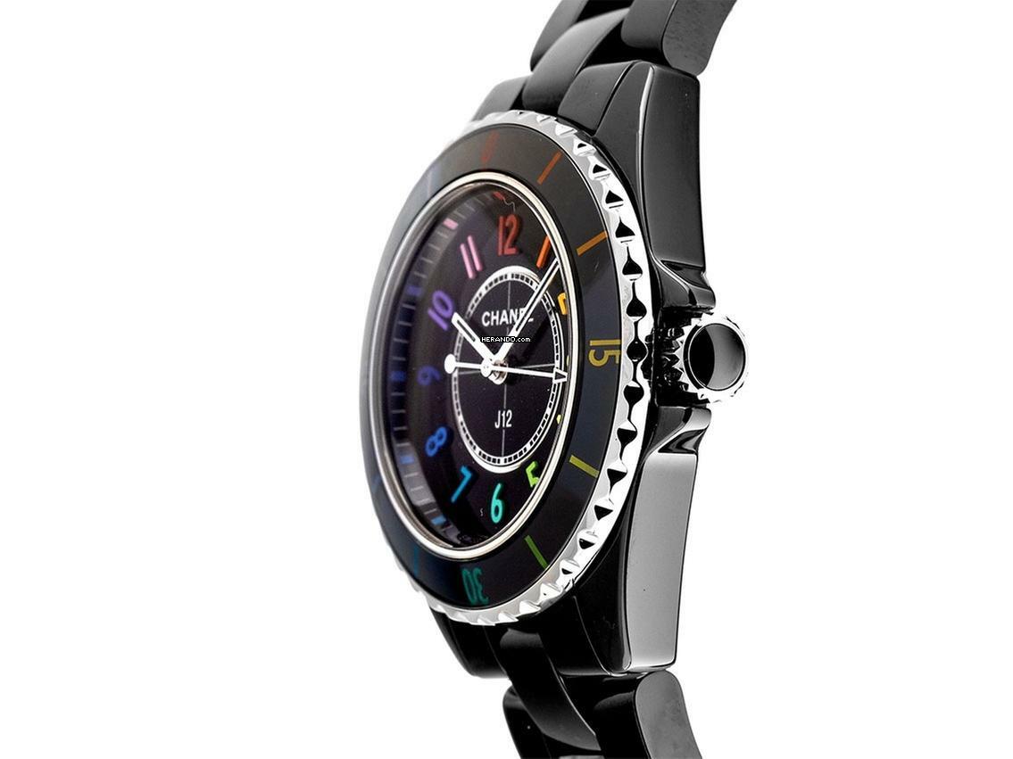 Thumbnail von Chanel J12 Keramik Black Ref.H7121 2023 Full Set Ungetragen