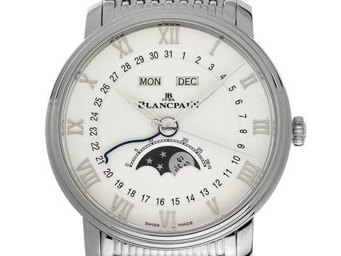  Blancpain Villeret Quantième Complet Ref.6654-1127-MMB 2023 Full Set Ungetragen 