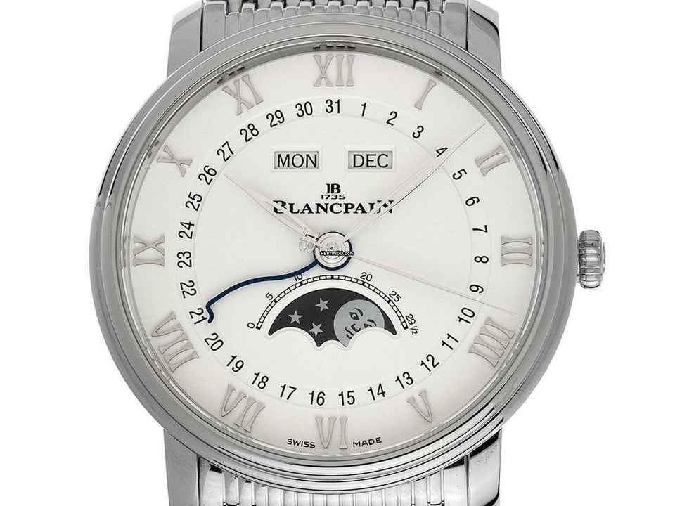  Blancpain Villeret Quantième Complet Ref.6654-1127-MMB 2023 Full Set Ungetragen 
