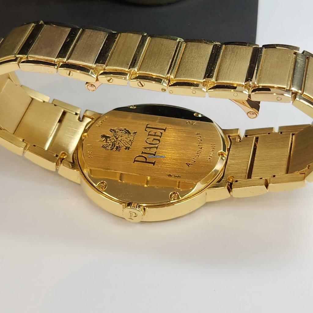 Thumbnail von Piaget Polo Special Edition Full Gold Blue Dial 38mm Automatico Completo