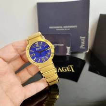 Thumbnail von Piaget Polo Special Edition Full Gold Blue Dial 38mm Automatico Completo