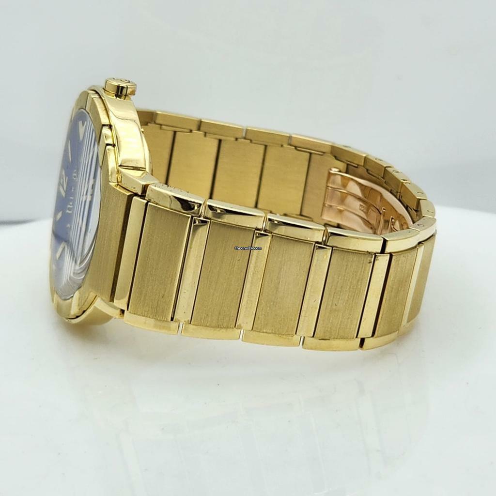 Thumbnail von Piaget Polo Special Edition Full Gold Blue Dial 38mm Automatico Completo