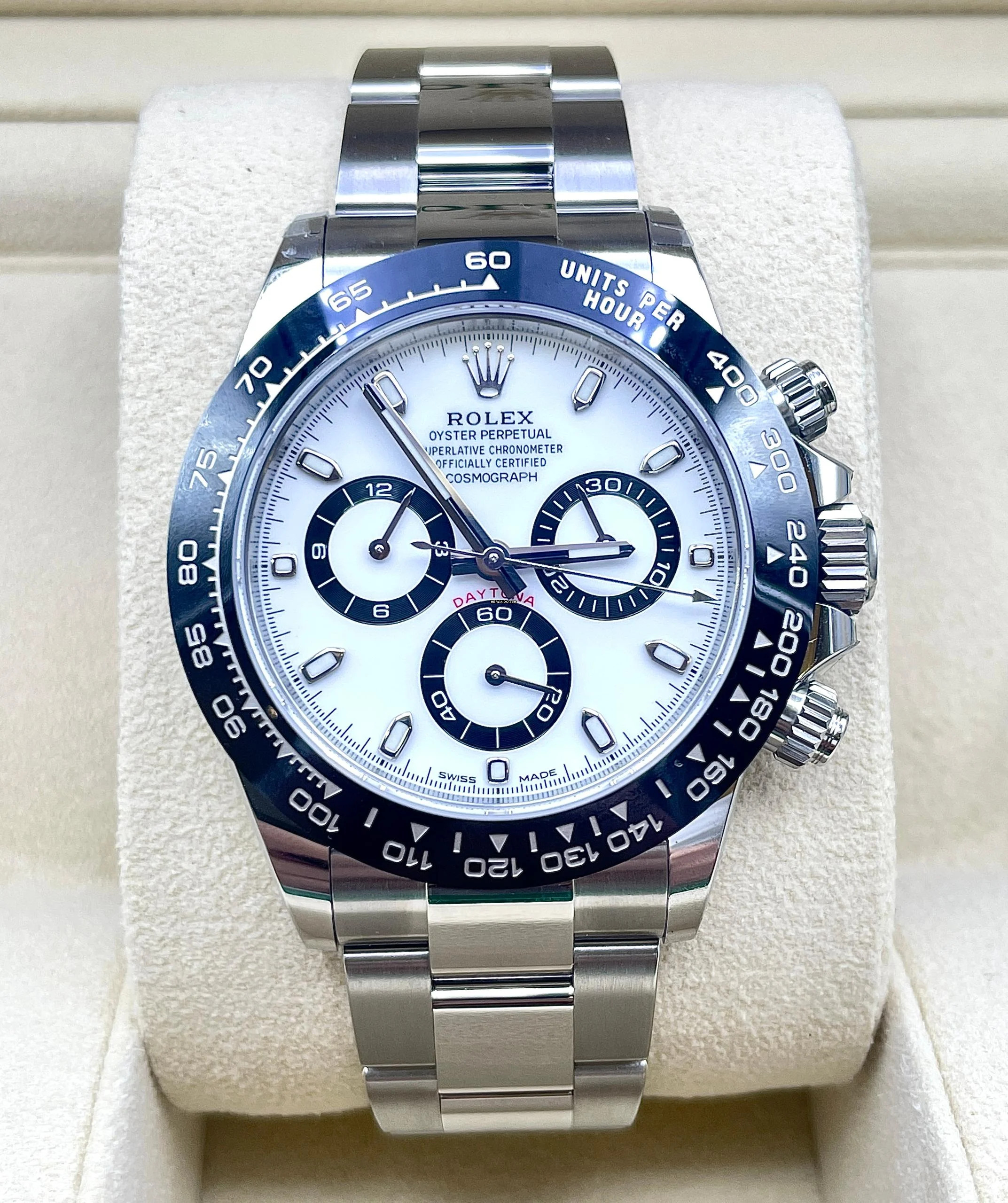  Rolex Daytona Panda like NEW-2024 FULL SET with Box&Papers 116500LN with first buying receipt-Lc Austria 