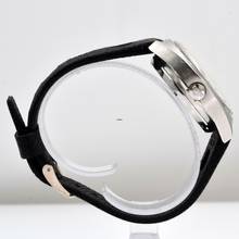 Thumbnail von Heuer Carrera 1153 chronograph Tropical blue dial 1970's </h1>