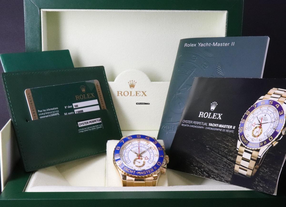Thumbnail von Rolex Yacht-Master II LC EU Yellow Gold