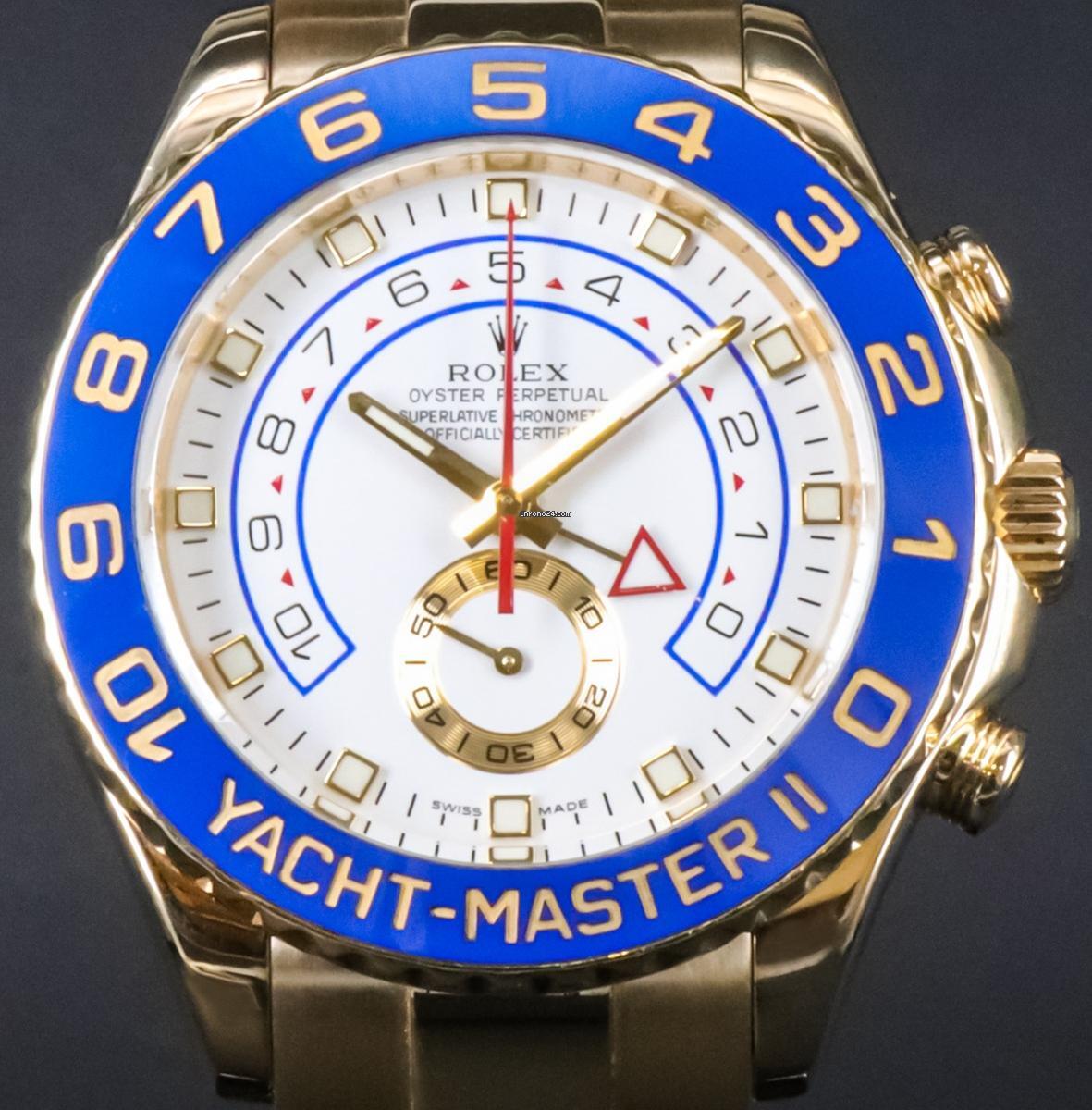  Rolex Yacht-Master II LC EU Yellow Gold 
