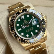 Thumbnail von Rolex GMT-Master II 116718LN 2016 Eu like new unpoliert unpolished TOP grün green </h1>