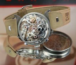 Thumbnail von Nicolet CHRONOGRAPH ART DECO DIAL & CASE RARE VINTAGE