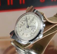 Thumbnail von Nicolet CHRONOGRAPH ART DECO DIAL & CASE RARE VINTAGE