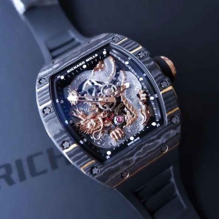 Richard Mille  [NEW] RM 57-03 Dragon Sapphire NTPT Tourbillon