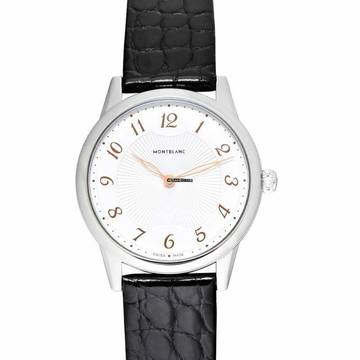  Montblanc Bohème 123867 - Bohème Quartz White Dial Stainless Steel Ladies Watch </h1> 