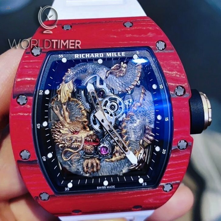 Richard Mille [NEW] RM 57-03 Red Dragon Sapphire Tourbillon
