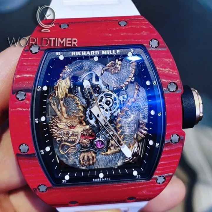 Richard Mille [NEW] RM 57-03 Red Dragon Sapphire Tourbillon
