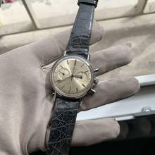 Thumbnail von Zenith Sporto chronograph caliber 136D silver dial very rare 1964's </h1>