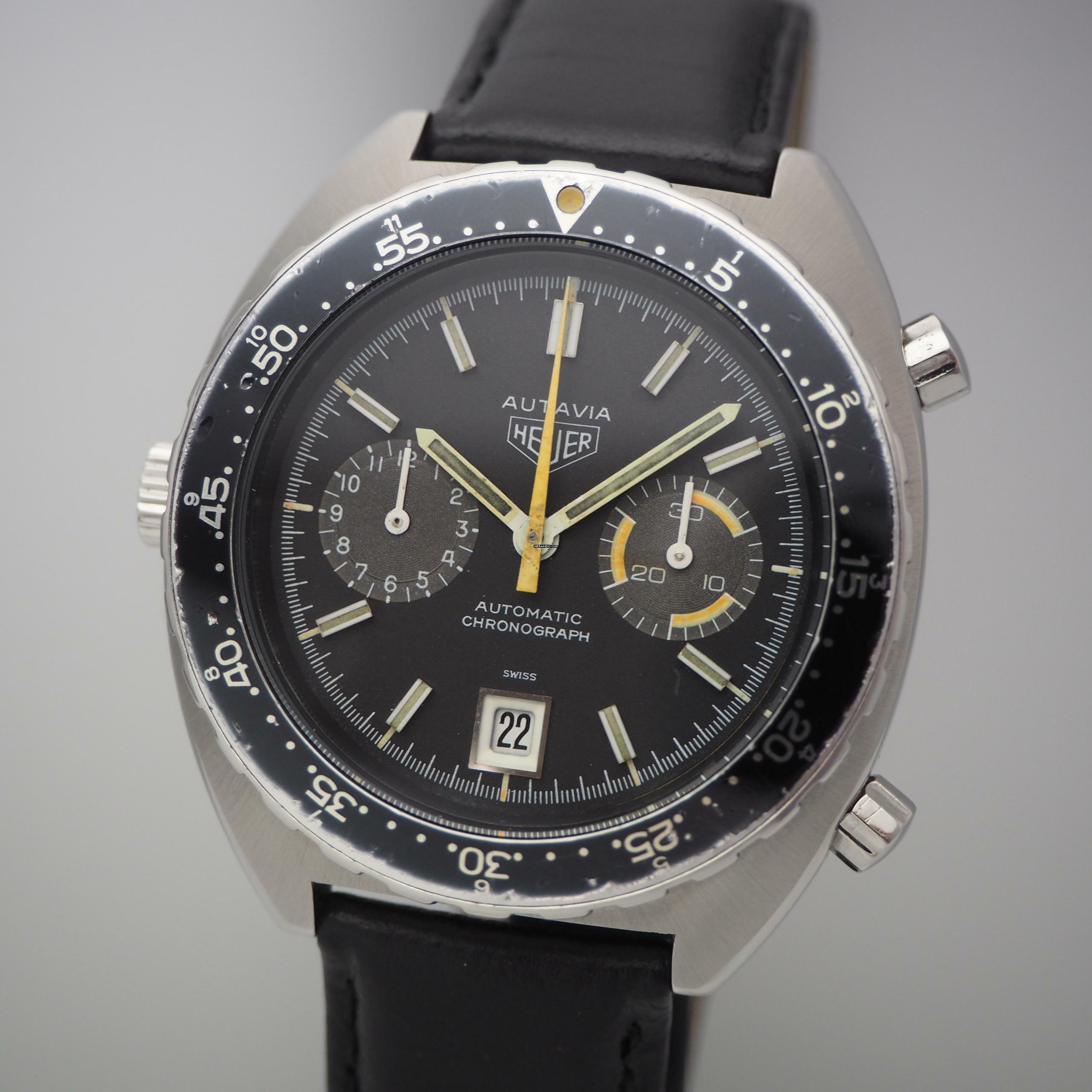  TAG Heuer Autavia Orange 11630 Chronograph Automatik  
