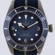Thumbnail von Tudor Black Bay Bronze grey Dial Top LC100 Cool 2021 B+P Textilband </h1>