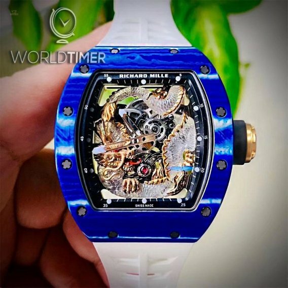 Richard Mille [NEW] RM 57-03 Blue Dragon Sapphire Tourbillon