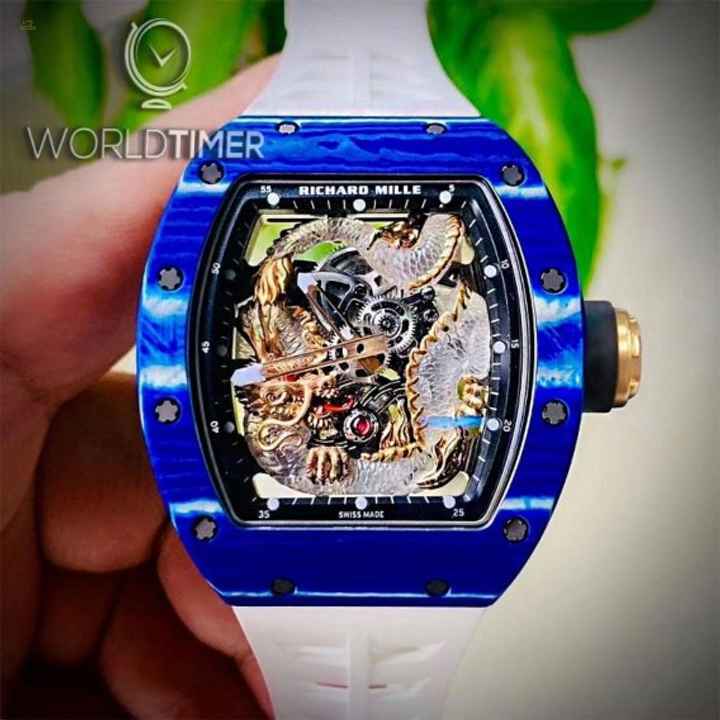 Richard Mille [NEW] RM 57-03 Blue Dragon Sapphire Tourbillon