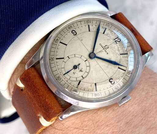  Omega Classic Extremely Rare Oversize Sector Dial 37mm 26.5 sob ck895 Vintage ck 895 