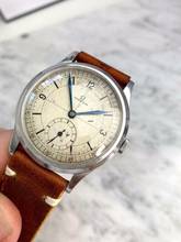 Thumbnail von Omega Classic Extremely Rare Oversize Sector Dial 37mm 26.5 sob ck895 Vintage ck 895