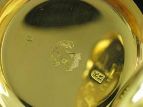 Thumbnail von Ulysse Nardin 18kt 750 Gold Savonette Taschenuhr Minuten Repetition </h1>