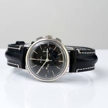 Thumbnail von Omega De Ville 101.009 chronograph caliber 320 black dial 1965’s </h1>