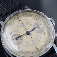 Thumbnail von Omega Classic Chronograph CK 987 Staybrite silver dial caliber 33.3 CHRO 1941’s </h1>