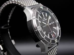 Thumbnail von Jean Marcel Splendor Automatik Limited Edition 039 / 300 Day-Date Anzeige Milanaiseband Sichtboden </h1>