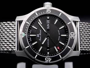 Thumbnail von Jean Marcel Splendor Automatik Limited Edition 039 / 300 Day-Date Anzeige Milanaiseband Sichtboden </h1>