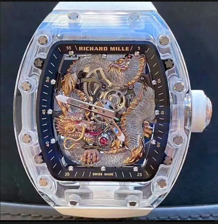 Richard Mille [LIMITED 5 PIECE] RM 57-03 Sapphire Dragon Tourbillon