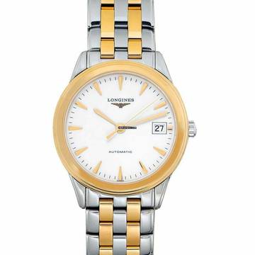  Longines Flagship L47743227 - Flagship Automatic White Dial Stainless Steel Men's Watch </h1> 