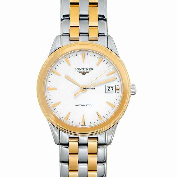  Longines Flagship L47743227 - Flagship Automatic White Dial Stainless Steel Men's Watch </h1> 