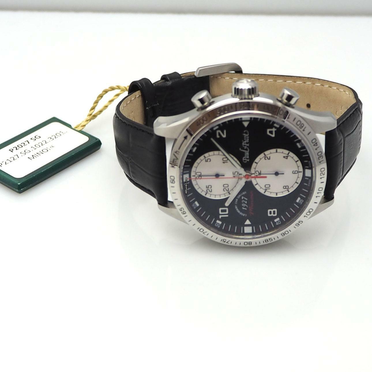 Thumbnail von Paul Picot Gentleman Chronograph Minoia Racing 1927 Limited Edition 100 NEU B + P