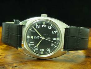 Thumbnail von CWC 6bb Edelstahl Handaufzug Herrenuhr / Broad Arrow / Militäruhr / Kaliber 2750 </h1>