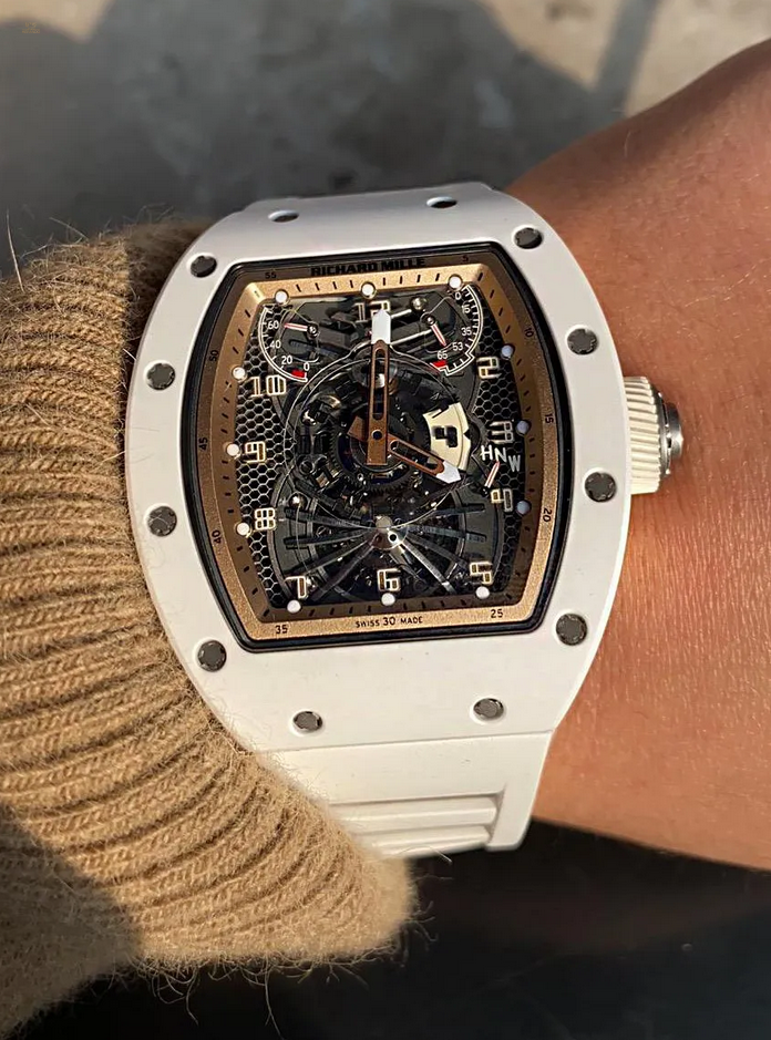 Richard Mille [NEW] RM 022 Tourbillon Aerodyne Dual Time Zone Watch 